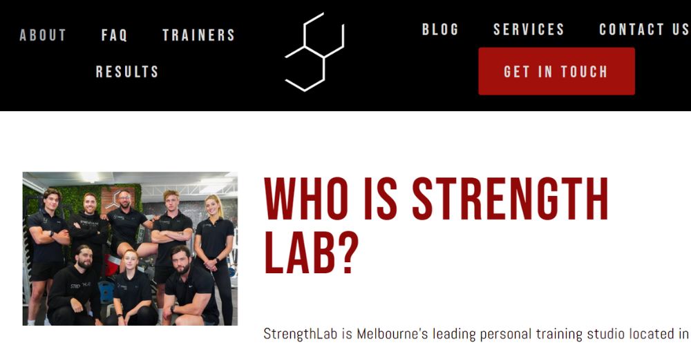 Strength Lab - Melbourne's best strength and conditioning coaches