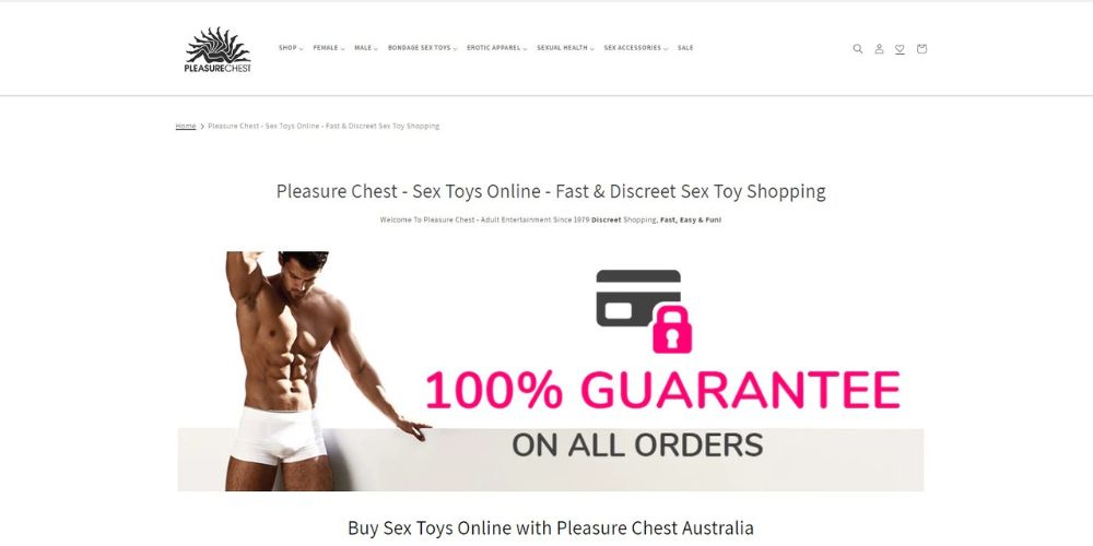 Pleasure Chest - Australia's Best Online Adult Stores
